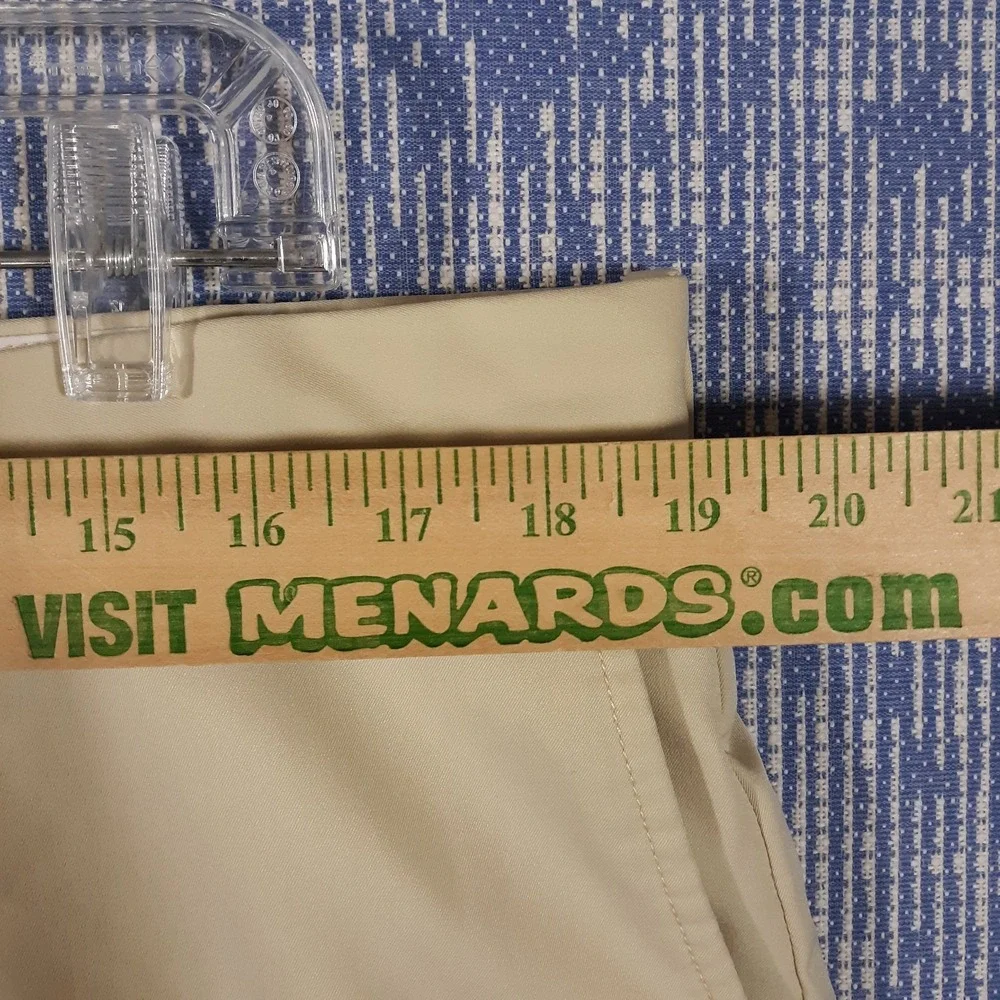 RLX Ralph Lauren Pants Mens Size 38 x 30 Beige Chino Flat Front Golf